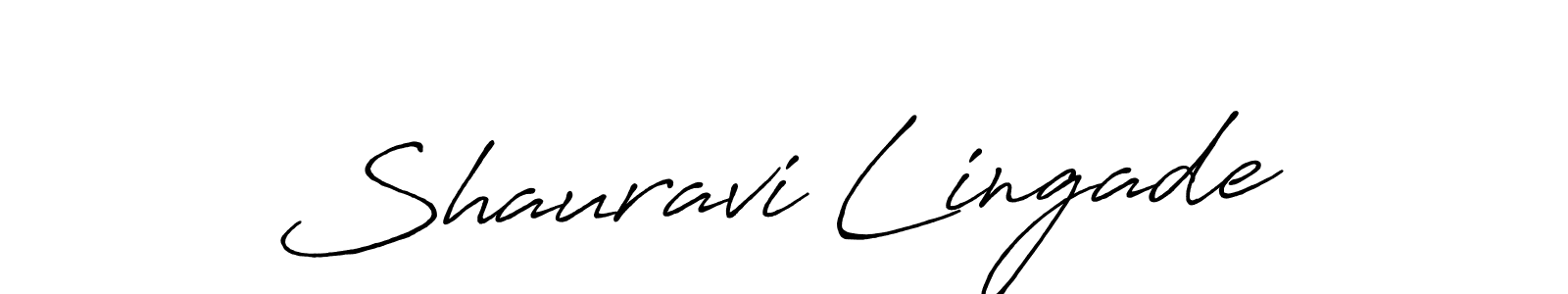 Make a beautiful signature design for name Shauravi Lingade. Use this online signature maker to create a handwritten signature for free. Shauravi Lingade signature style 7 images and pictures png