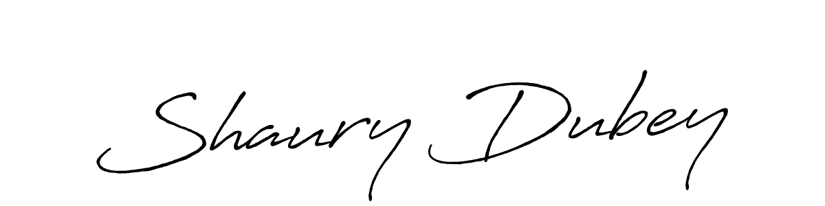 Also You can easily find your signature by using the search form. We will create Shaury Dubey name handwritten signature images for you free of cost using Antro_Vectra_Bolder sign style. Shaury Dubey signature style 7 images and pictures png
