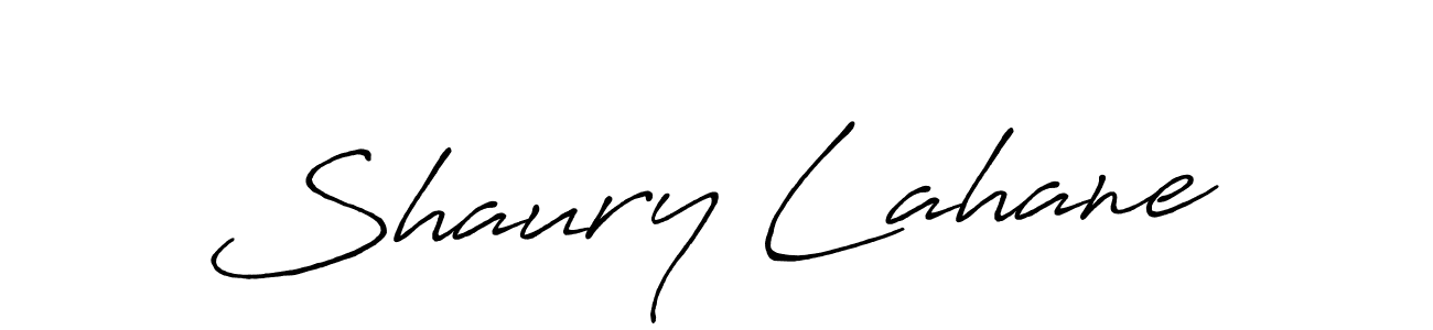 Make a short Shaury Lahane signature style. Manage your documents anywhere anytime using Antro_Vectra_Bolder. Create and add eSignatures, submit forms, share and send files easily. Shaury Lahane signature style 7 images and pictures png