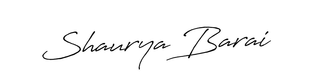 Once you've used our free online signature maker to create your best signature Antro_Vectra_Bolder style, it's time to enjoy all of the benefits that Shaurya Barai name signing documents. Shaurya Barai signature style 7 images and pictures png