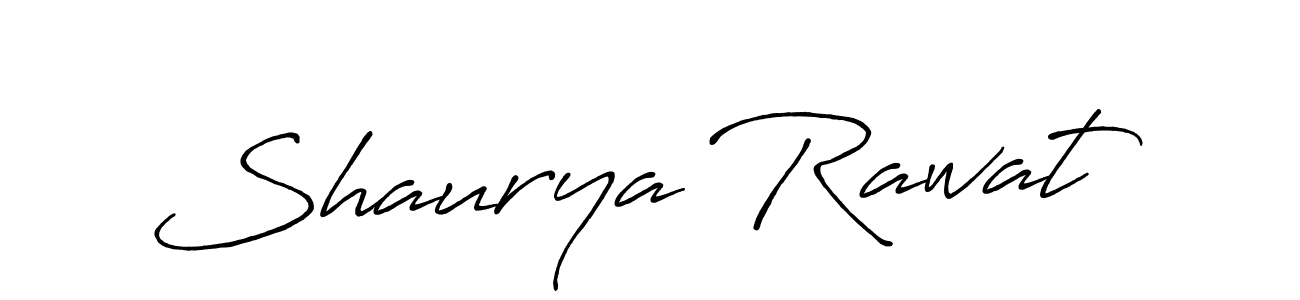 How to make Shaurya Rawat signature? Antro_Vectra_Bolder is a professional autograph style. Create handwritten signature for Shaurya Rawat name. Shaurya Rawat signature style 7 images and pictures png