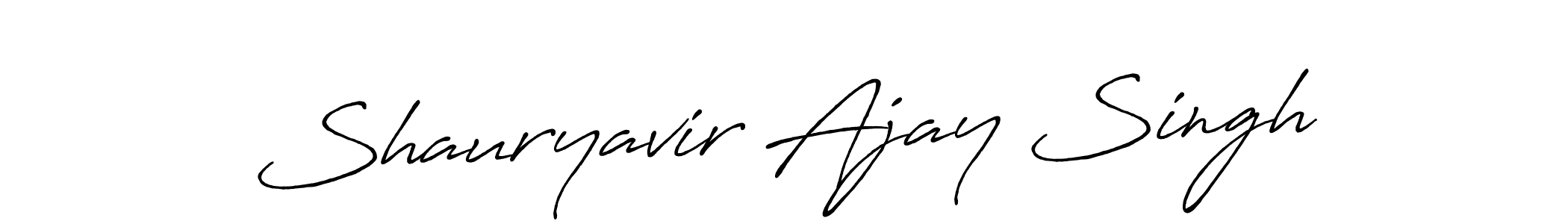 You should practise on your own different ways (Antro_Vectra_Bolder) to write your name (Shauryavir Ajay Singh) in signature. don't let someone else do it for you. Shauryavir Ajay Singh signature style 7 images and pictures png