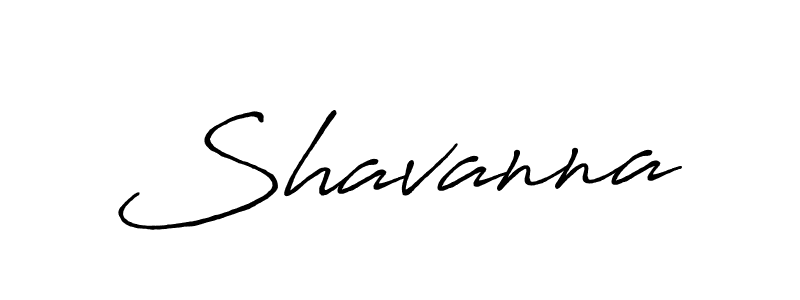 How to make Shavanna name signature. Use Antro_Vectra_Bolder style for creating short signs online. This is the latest handwritten sign. Shavanna signature style 7 images and pictures png