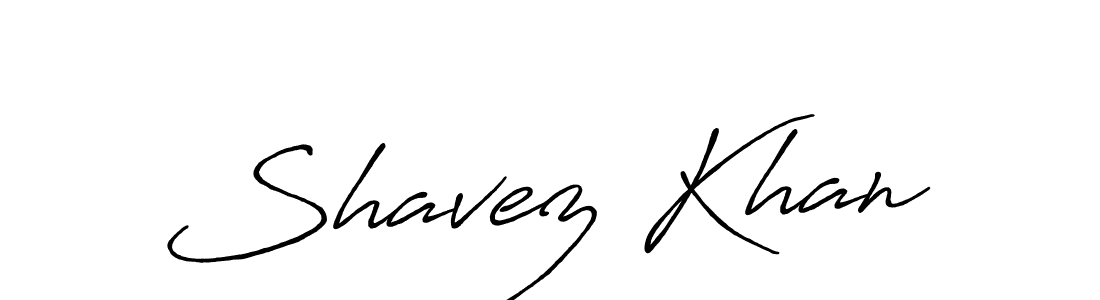 The best way (Antro_Vectra_Bolder) to make a short signature is to pick only two or three words in your name. The name Shavez Khan include a total of six letters. For converting this name. Shavez Khan signature style 7 images and pictures png