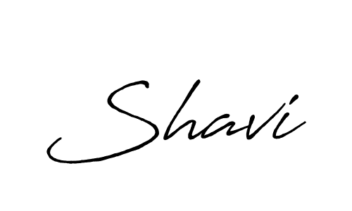 Shavi stylish signature style. Best Handwritten Sign (Antro_Vectra_Bolder) for my name. Handwritten Signature Collection Ideas for my name Shavi. Shavi signature style 7 images and pictures png