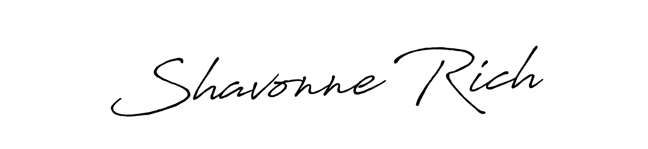 You can use this online signature creator to create a handwritten signature for the name Shavonne Rich. This is the best online autograph maker. Shavonne Rich signature style 7 images and pictures png