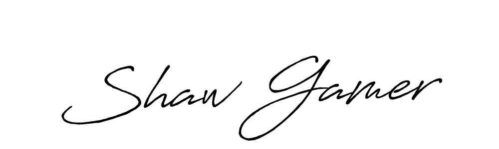 Here are the top 10 professional signature styles for the name Shaw Gamer. These are the best autograph styles you can use for your name. Shaw Gamer signature style 7 images and pictures png