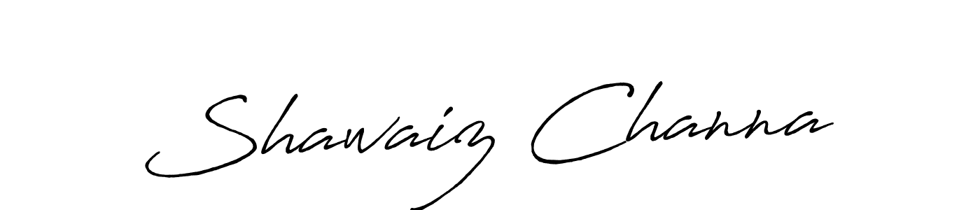 How to Draw Shawaiz Channa signature style? Antro_Vectra_Bolder is a latest design signature styles for name Shawaiz Channa. Shawaiz Channa signature style 7 images and pictures png