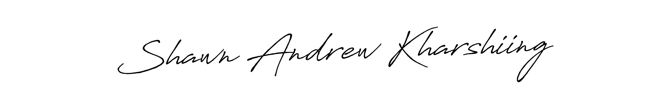 How to make Shawn Andrew Kharshiing signature? Antro_Vectra_Bolder is a professional autograph style. Create handwritten signature for Shawn Andrew Kharshiing name. Shawn Andrew Kharshiing signature style 7 images and pictures png