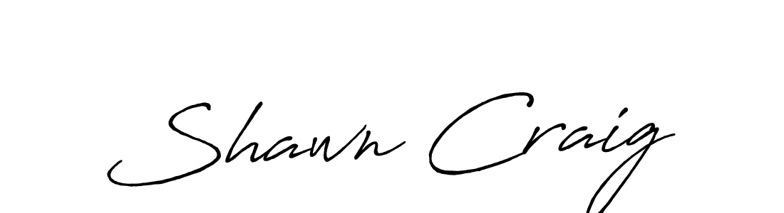 if you are searching for the best signature style for your name Shawn Craig. so please give up your signature search. here we have designed multiple signature styles  using Antro_Vectra_Bolder. Shawn Craig signature style 7 images and pictures png