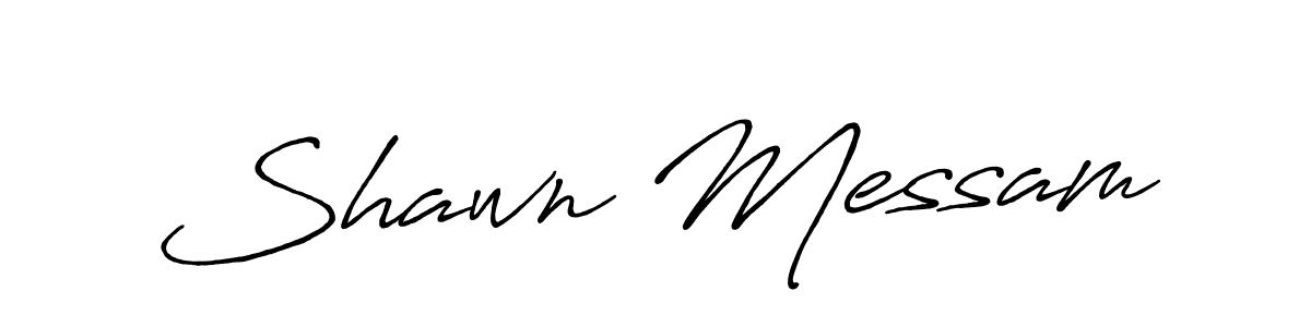 Once you've used our free online signature maker to create your best signature Antro_Vectra_Bolder style, it's time to enjoy all of the benefits that Shawn Messam name signing documents. Shawn Messam signature style 7 images and pictures png