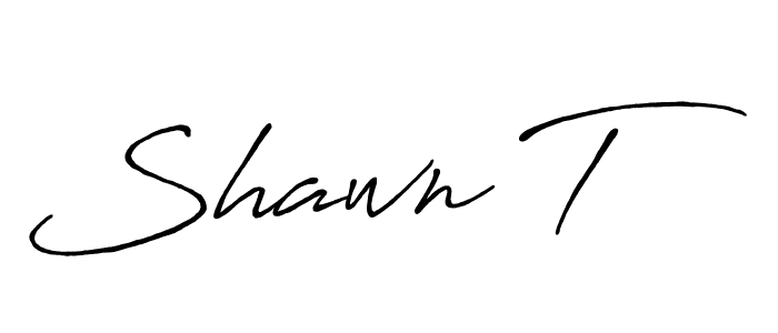 It looks lik you need a new signature style for name Shawn T. Design unique handwritten (Antro_Vectra_Bolder) signature with our free signature maker in just a few clicks. Shawn T signature style 7 images and pictures png