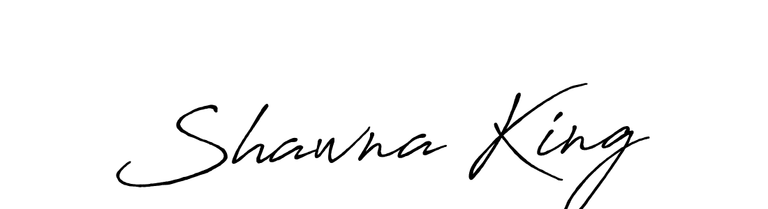 How to make Shawna King signature? Antro_Vectra_Bolder is a professional autograph style. Create handwritten signature for Shawna King name. Shawna King signature style 7 images and pictures png