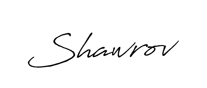 Make a beautiful signature design for name Shawrov. Use this online signature maker to create a handwritten signature for free. Shawrov signature style 7 images and pictures png