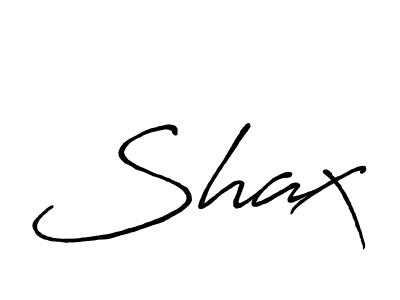 Also we have Shax name is the best signature style. Create professional handwritten signature collection using Antro_Vectra_Bolder autograph style. Shax signature style 7 images and pictures png