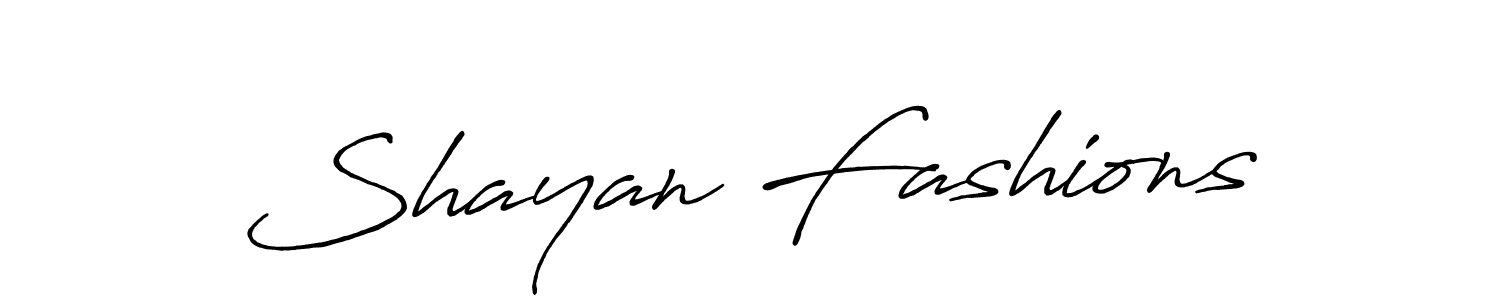You can use this online signature creator to create a handwritten signature for the name Shayan Fashions. This is the best online autograph maker. Shayan Fashions signature style 7 images and pictures png