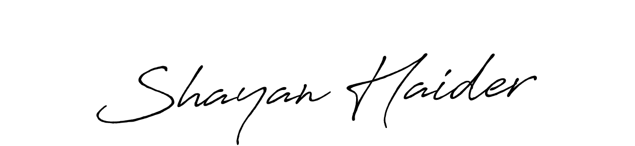 Similarly Antro_Vectra_Bolder is the best handwritten signature design. Signature creator online .You can use it as an online autograph creator for name Shayan Haider. Shayan Haider signature style 7 images and pictures png