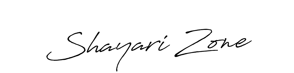 Once you've used our free online signature maker to create your best signature Antro_Vectra_Bolder style, it's time to enjoy all of the benefits that Shayari Zone name signing documents. Shayari Zone signature style 7 images and pictures png