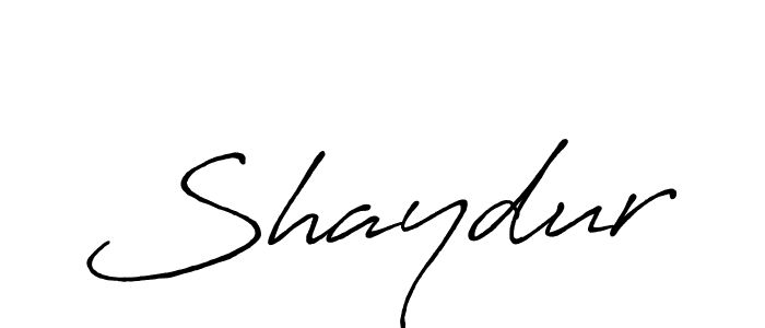 Also we have Shaydur name is the best signature style. Create professional handwritten signature collection using Antro_Vectra_Bolder autograph style. Shaydur signature style 7 images and pictures png