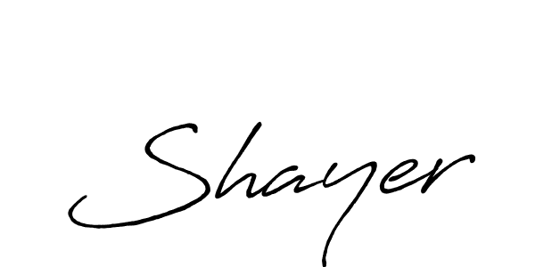 Make a beautiful signature design for name Shayer. Use this online signature maker to create a handwritten signature for free. Shayer signature style 7 images and pictures png