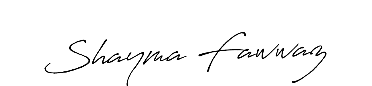 Here are the top 10 professional signature styles for the name Shayma Fawwaz. These are the best autograph styles you can use for your name. Shayma Fawwaz signature style 7 images and pictures png