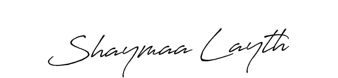 Once you've used our free online signature maker to create your best signature Antro_Vectra_Bolder style, it's time to enjoy all of the benefits that Shaymaa Layth name signing documents. Shaymaa Layth signature style 7 images and pictures png