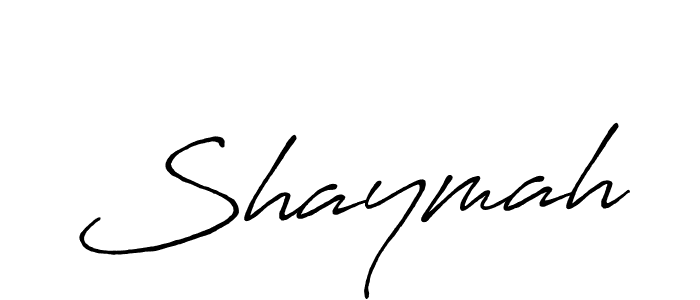 You should practise on your own different ways (Antro_Vectra_Bolder) to write your name (Shaymah) in signature. don't let someone else do it for you. Shaymah signature style 7 images and pictures png