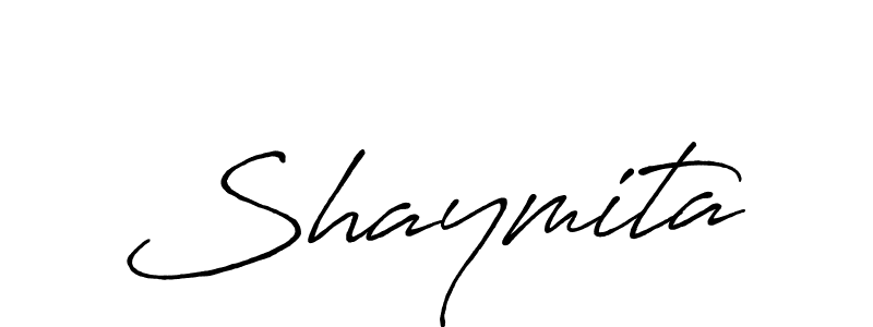 Also we have Shaymita name is the best signature style. Create professional handwritten signature collection using Antro_Vectra_Bolder autograph style. Shaymita signature style 7 images and pictures png