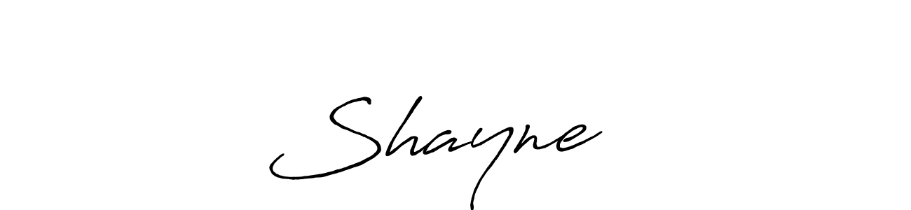 Create a beautiful signature design for name Shayne ❤️. With this signature (Antro_Vectra_Bolder) fonts, you can make a handwritten signature for free. Shayne ❤️ signature style 7 images and pictures png