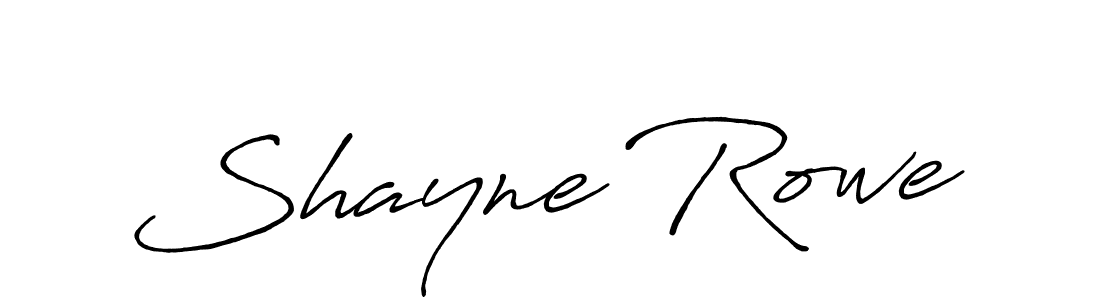 It looks lik you need a new signature style for name Shayne Rowe. Design unique handwritten (Antro_Vectra_Bolder) signature with our free signature maker in just a few clicks. Shayne Rowe signature style 7 images and pictures png