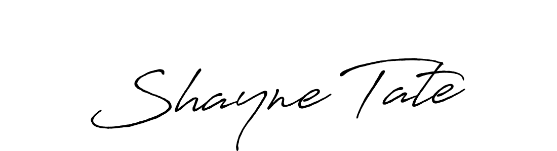 Also You can easily find your signature by using the search form. We will create Shayne Tate name handwritten signature images for you free of cost using Antro_Vectra_Bolder sign style. Shayne Tate signature style 7 images and pictures png