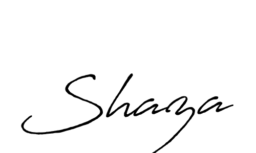 Also we have Shaza name is the best signature style. Create professional handwritten signature collection using Antro_Vectra_Bolder autograph style. Shaza signature style 7 images and pictures png