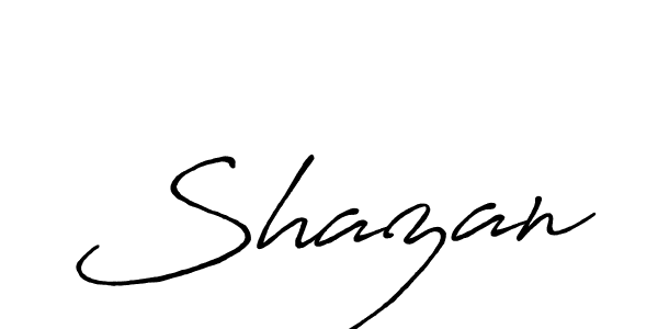 It looks lik you need a new signature style for name Shazan. Design unique handwritten (Antro_Vectra_Bolder) signature with our free signature maker in just a few clicks. Shazan signature style 7 images and pictures png