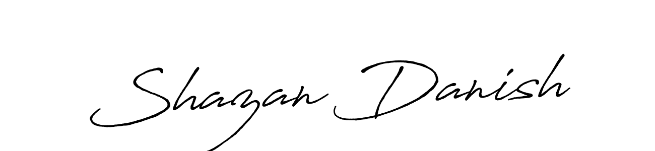 This is the best signature style for the Shazan Danish name. Also you like these signature font (Antro_Vectra_Bolder). Mix name signature. Shazan Danish signature style 7 images and pictures png