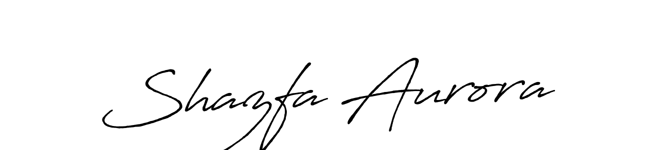 Also we have Shazfa Aurora name is the best signature style. Create professional handwritten signature collection using Antro_Vectra_Bolder autograph style. Shazfa Aurora signature style 7 images and pictures png