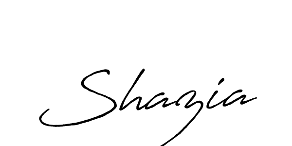 Make a beautiful signature design for name Shazia. Use this online signature maker to create a handwritten signature for free. Shazia signature style 7 images and pictures png