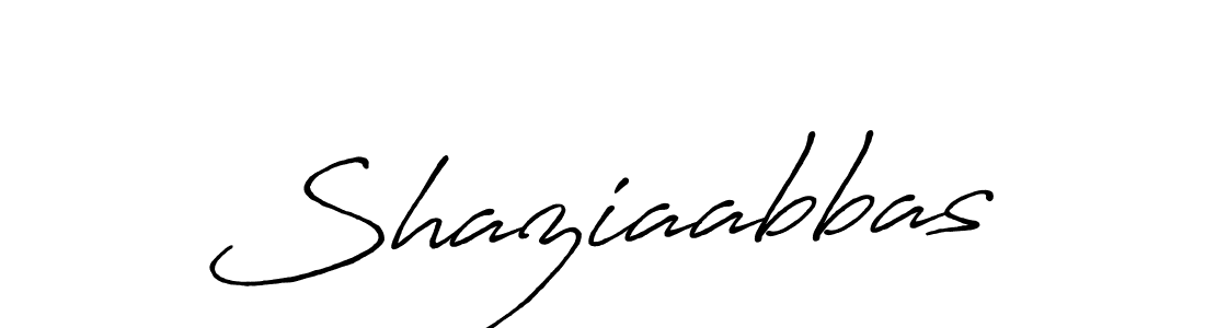 How to make Shaziaabbas signature? Antro_Vectra_Bolder is a professional autograph style. Create handwritten signature for Shaziaabbas name. Shaziaabbas signature style 7 images and pictures png