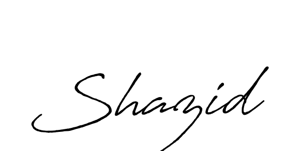 Here are the top 10 professional signature styles for the name Shazid. These are the best autograph styles you can use for your name. Shazid signature style 7 images and pictures png