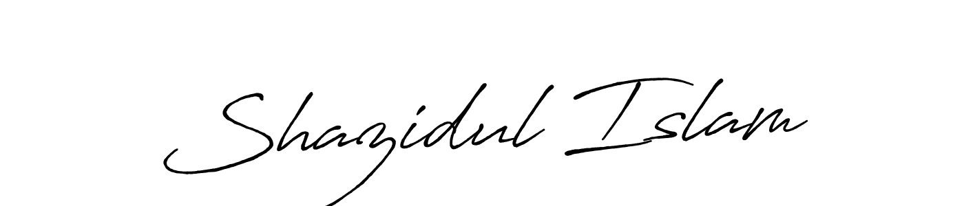 Also You can easily find your signature by using the search form. We will create Shazidul Islam name handwritten signature images for you free of cost using Antro_Vectra_Bolder sign style. Shazidul Islam signature style 7 images and pictures png