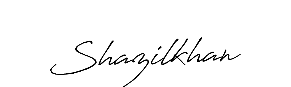 It looks lik you need a new signature style for name Shazilkhan. Design unique handwritten (Antro_Vectra_Bolder) signature with our free signature maker in just a few clicks. Shazilkhan signature style 7 images and pictures png