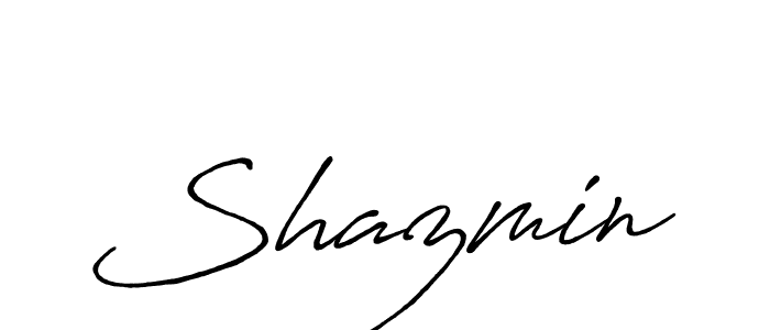 The best way (Antro_Vectra_Bolder) to make a short signature is to pick only two or three words in your name. The name Shazmin include a total of six letters. For converting this name. Shazmin signature style 7 images and pictures png