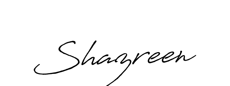 Also You can easily find your signature by using the search form. We will create Shazreen name handwritten signature images for you free of cost using Antro_Vectra_Bolder sign style. Shazreen signature style 7 images and pictures png