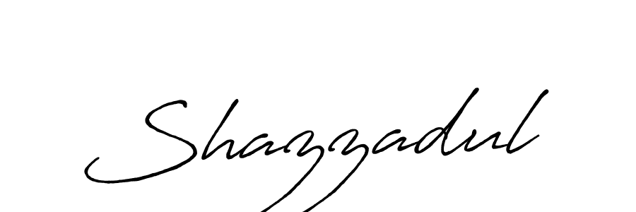 Make a beautiful signature design for name Shazzadul. Use this online signature maker to create a handwritten signature for free. Shazzadul signature style 7 images and pictures png