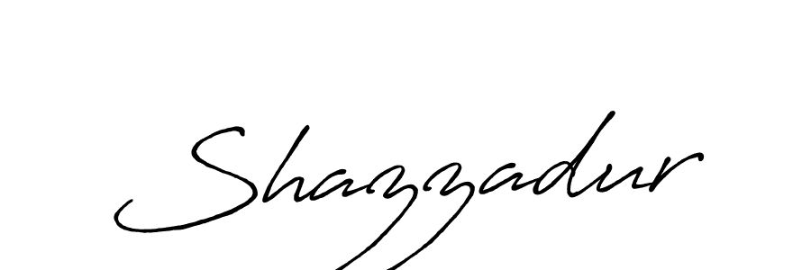 Design your own signature with our free online signature maker. With this signature software, you can create a handwritten (Antro_Vectra_Bolder) signature for name Shazzadur. Shazzadur signature style 7 images and pictures png