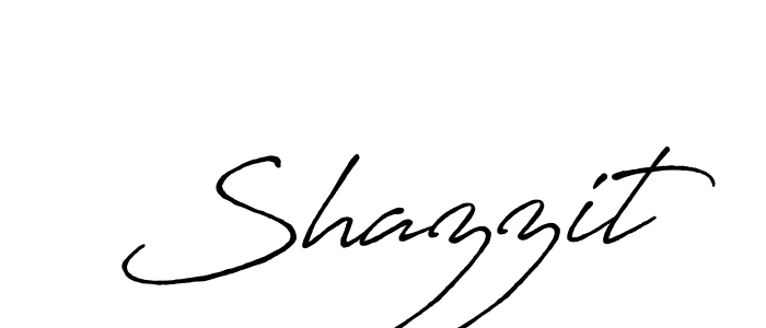 Once you've used our free online signature maker to create your best signature Antro_Vectra_Bolder style, it's time to enjoy all of the benefits that Shazzit name signing documents. Shazzit signature style 7 images and pictures png