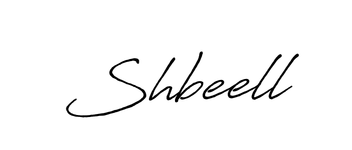 Antro_Vectra_Bolder is a professional signature style that is perfect for those who want to add a touch of class to their signature. It is also a great choice for those who want to make their signature more unique. Get Shbeell name to fancy signature for free. Shbeell signature style 7 images and pictures png