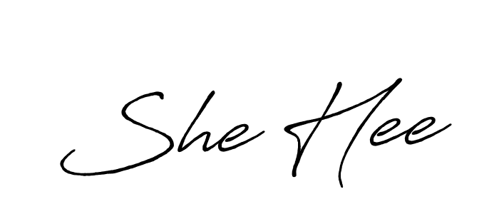 You can use this online signature creator to create a handwritten signature for the name She Hee. This is the best online autograph maker. She Hee signature style 7 images and pictures png