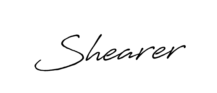 You should practise on your own different ways (Antro_Vectra_Bolder) to write your name (Shearer) in signature. don't let someone else do it for you. Shearer signature style 7 images and pictures png