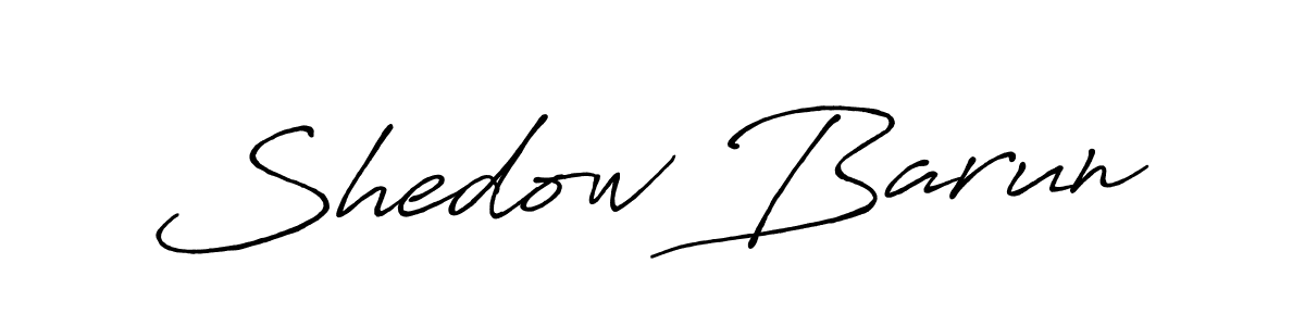 How to make Shedow Barun signature? Antro_Vectra_Bolder is a professional autograph style. Create handwritten signature for Shedow Barun name. Shedow Barun signature style 7 images and pictures png