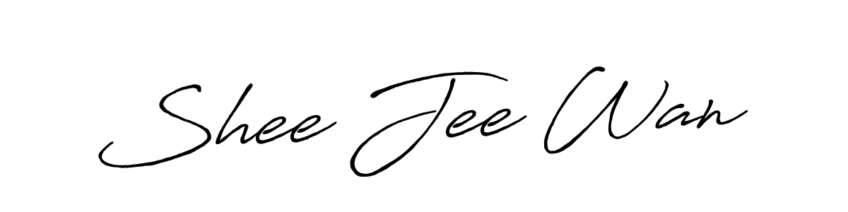 Also we have Shee Jee Wan name is the best signature style. Create professional handwritten signature collection using Antro_Vectra_Bolder autograph style. Shee Jee Wan signature style 7 images and pictures png